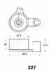 JAPANPARTS BE-227 Tensioner, timing belt